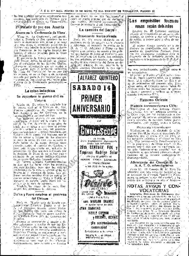 ABC SEVILLA 12-05-1955 página 11