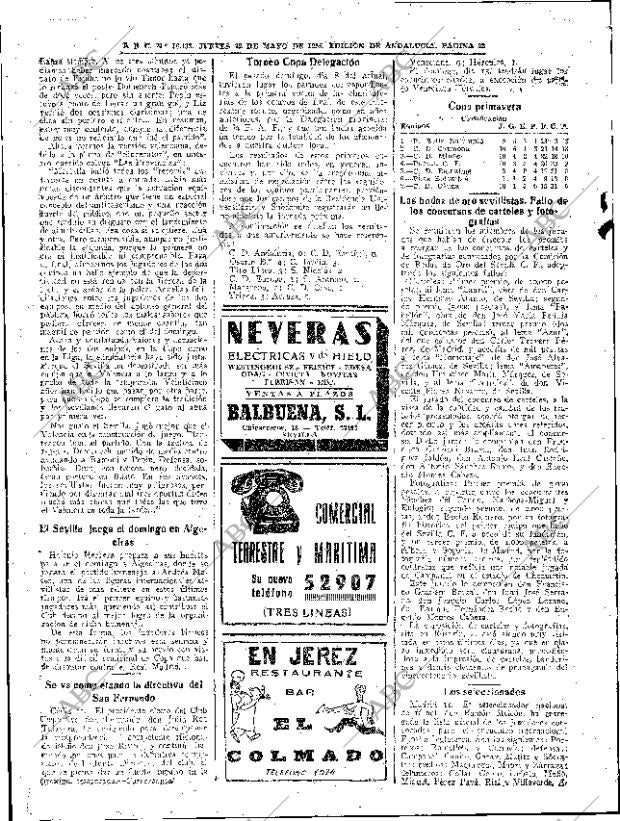 ABC SEVILLA 12-05-1955 página 22