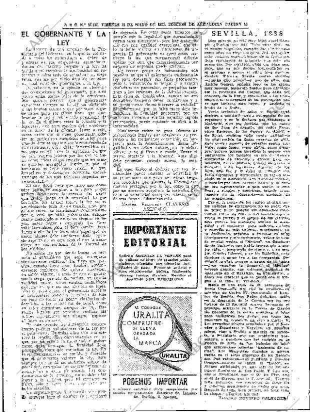 ABC SEVILLA 13-05-1955 página 16