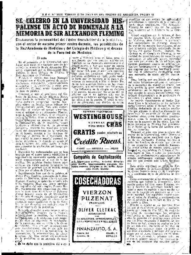 ABC SEVILLA 13-05-1955 página 25
