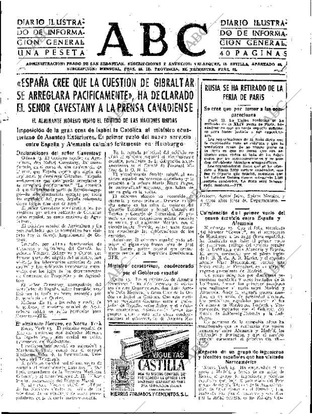 ABC SEVILLA 14-05-1955 página 15