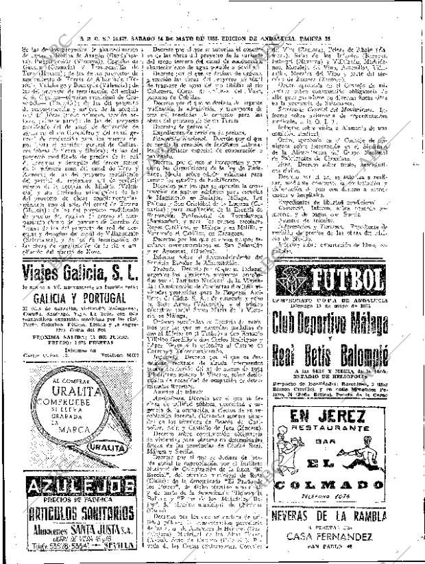ABC SEVILLA 14-05-1955 página 18