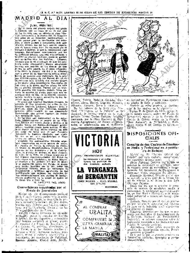 ABC SEVILLA 14-05-1955 página 25