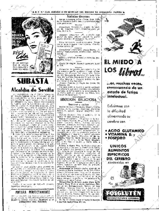 ABC SEVILLA 14-05-1955 página 30