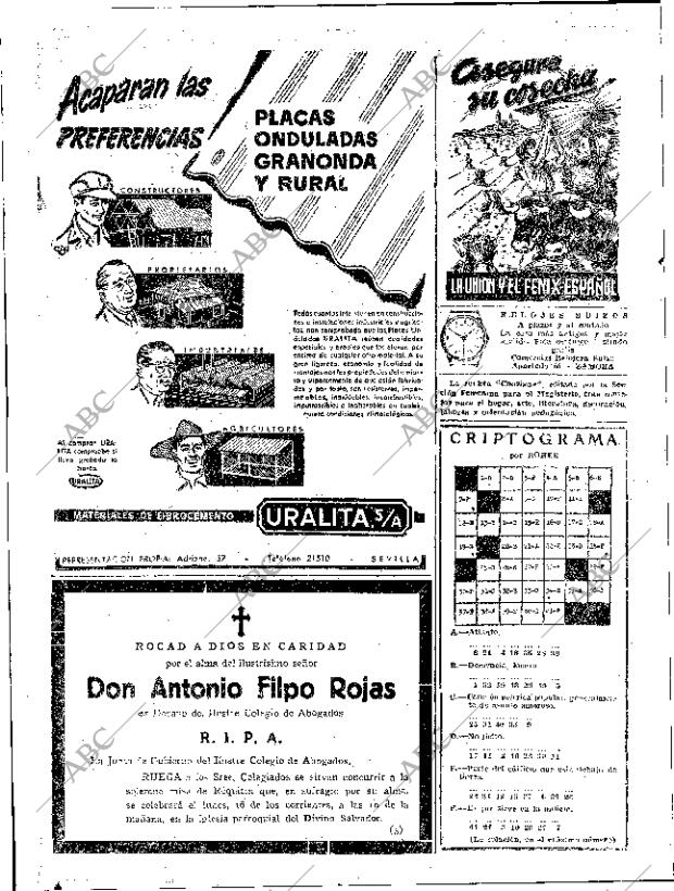 ABC SEVILLA 15-05-1955 página 44