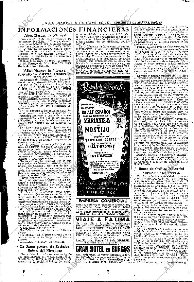 ABC MADRID 17-05-1955 página 47