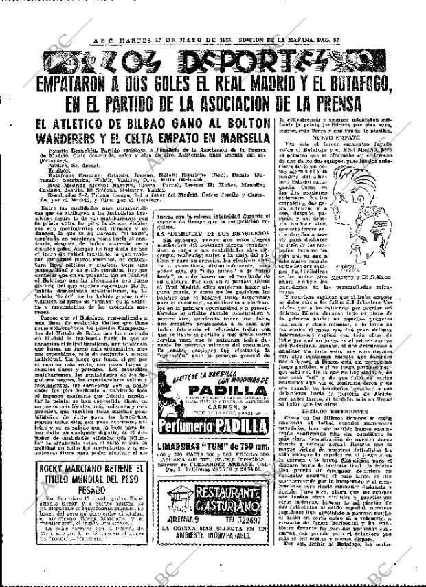 ABC MADRID 17-05-1955 página 55