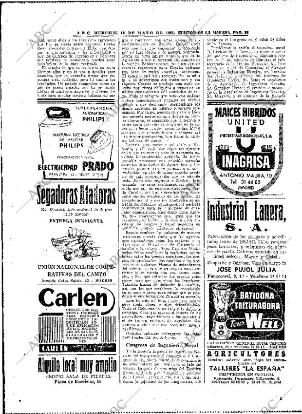 ABC MADRID 18-05-1955 página 36