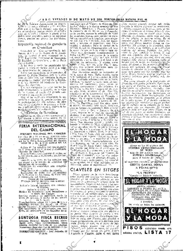 ABC MADRID 20-05-1955 página 42