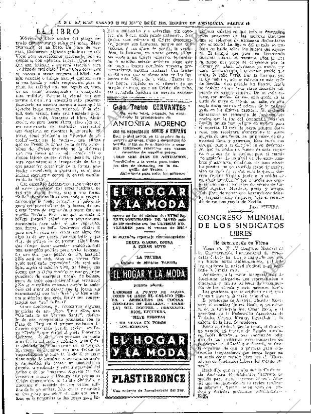 ABC SEVILLA 21-05-1955 página 10