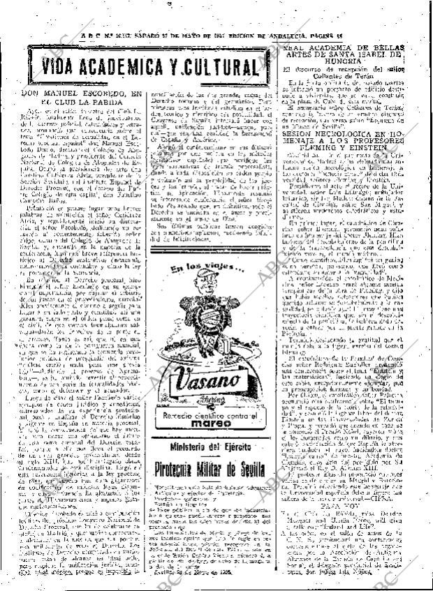ABC SEVILLA 21-05-1955 página 18