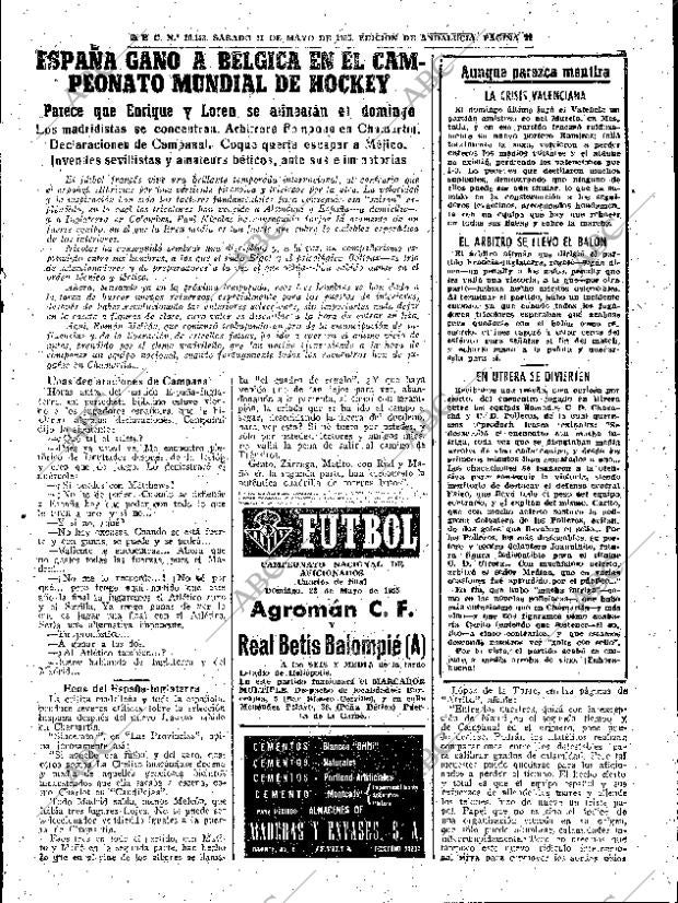 ABC SEVILLA 21-05-1955 página 21