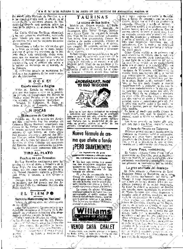 ABC SEVILLA 21-05-1955 página 24