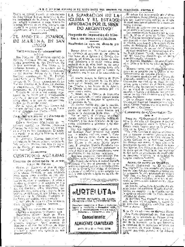 ABC SEVILLA 21-05-1955 página 8