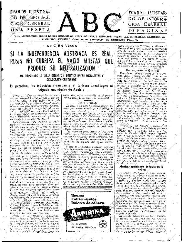 ABC SEVILLA 22-05-1955 página 15