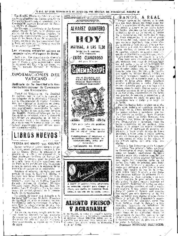 ABC SEVILLA 22-05-1955 página 18