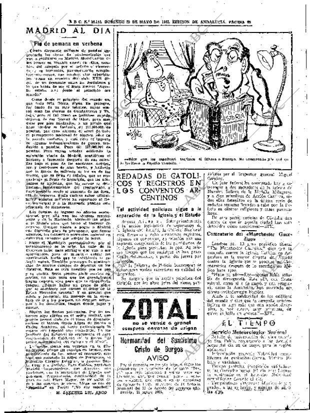 ABC SEVILLA 22-05-1955 página 23
