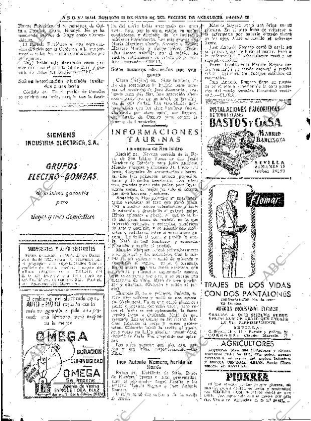 ABC SEVILLA 22-05-1955 página 26