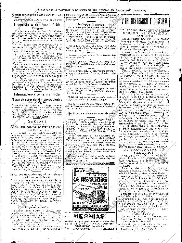 ABC SEVILLA 22-05-1955 página 28