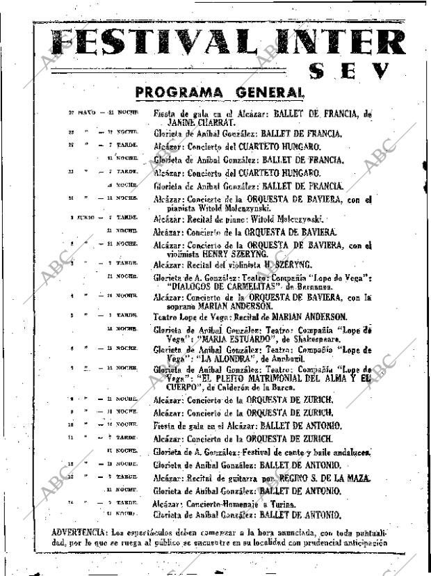 ABC SEVILLA 22-05-1955 página 36