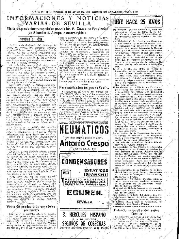 ABC SEVILLA 24-05-1955 página 27
