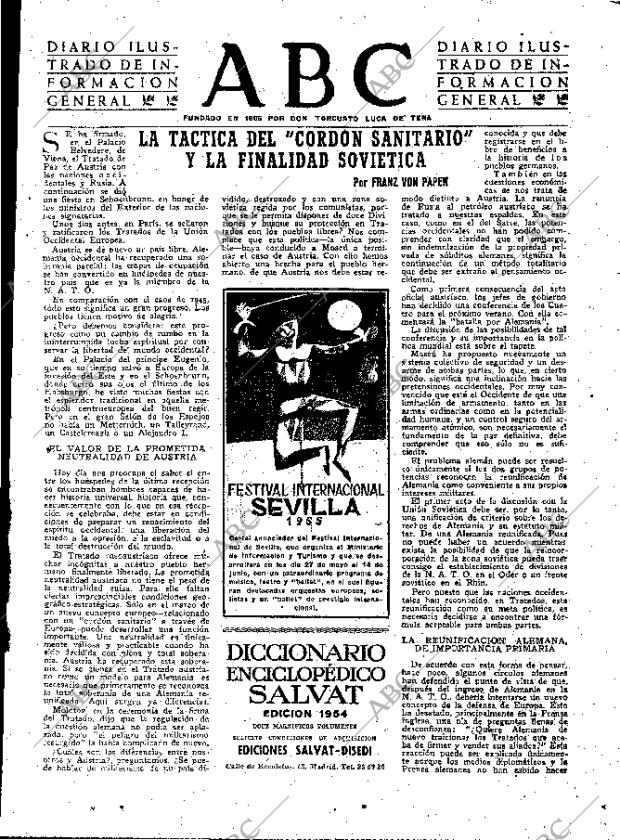 ABC MADRID 26-05-1955 página 3