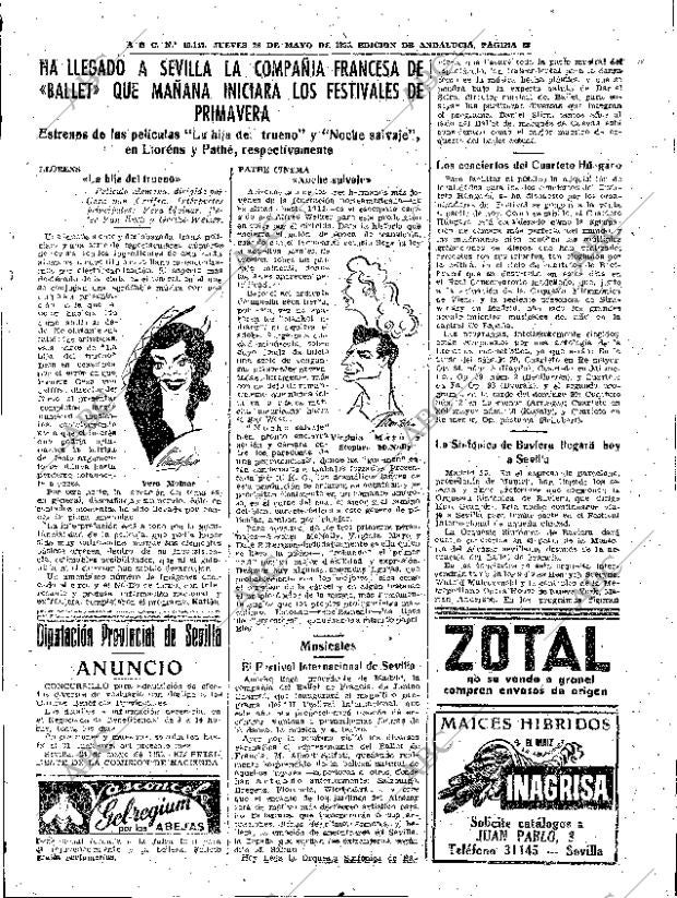 ABC SEVILLA 26-05-1955 página 33