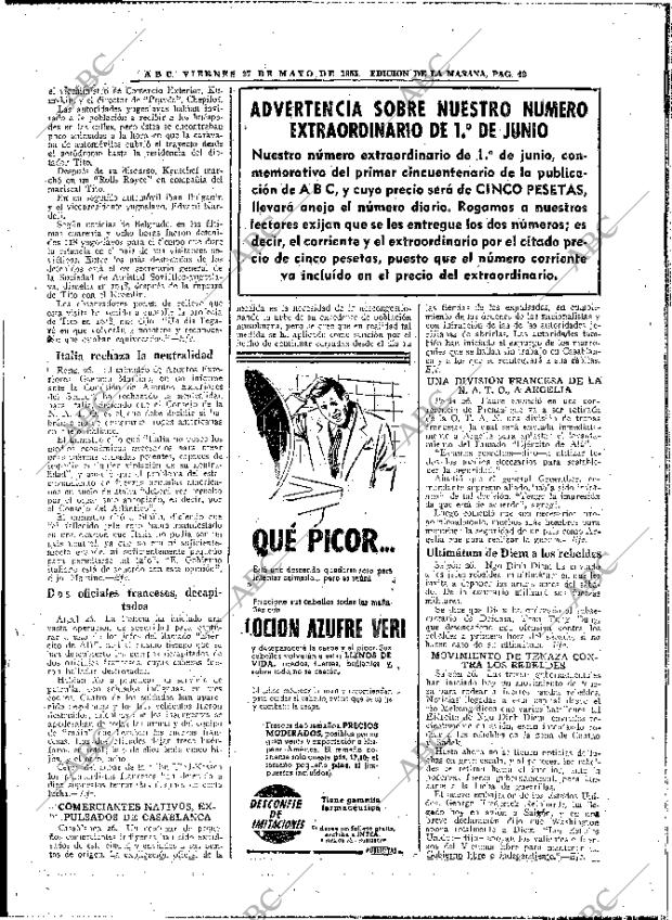 ABC MADRID 27-05-1955 página 42