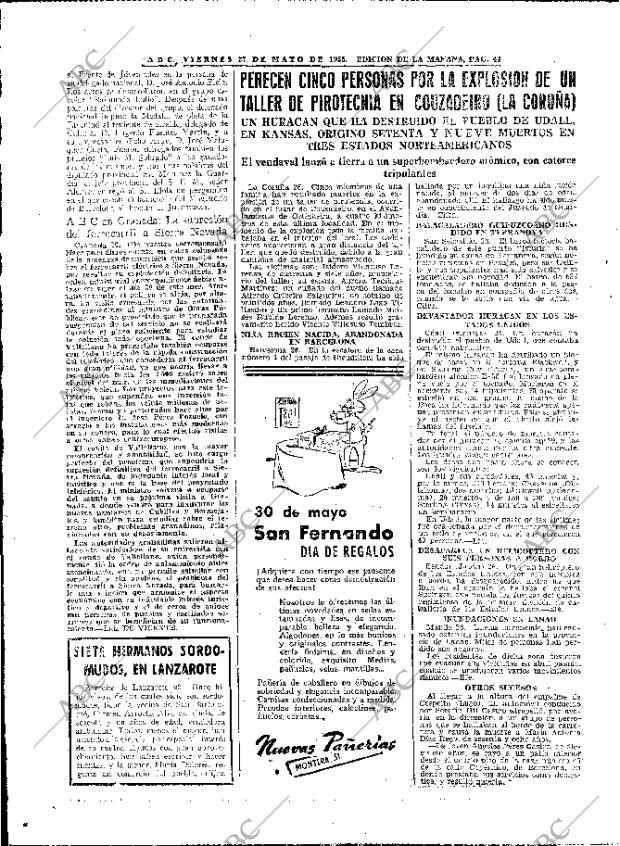 ABC MADRID 27-05-1955 página 44