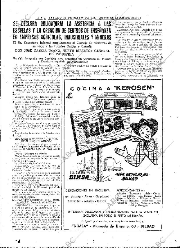 ABC MADRID 28-05-1955 página 25