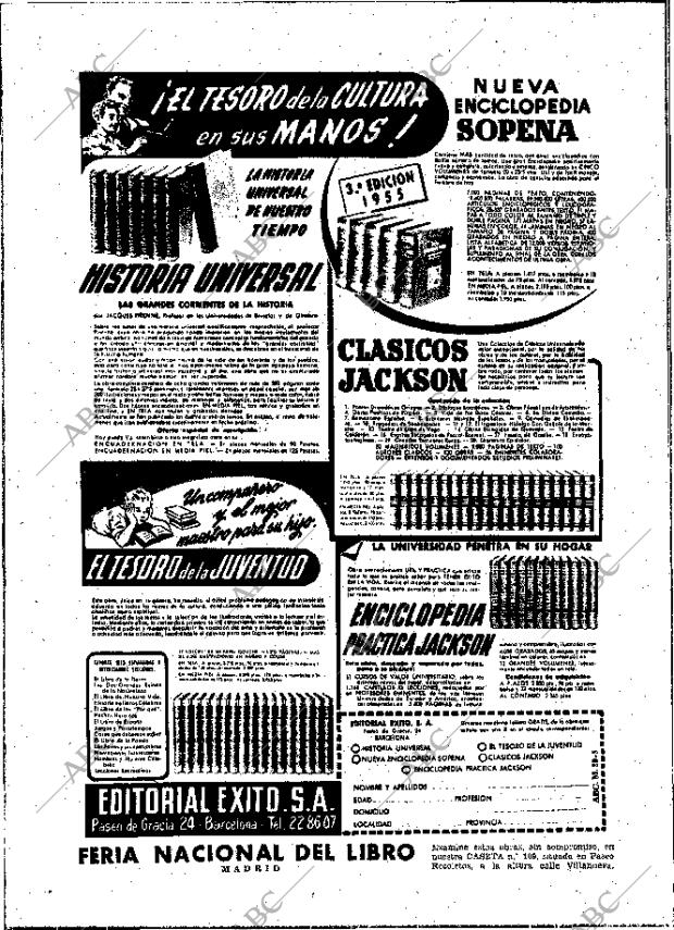 ABC MADRID 29-05-1955 página 20