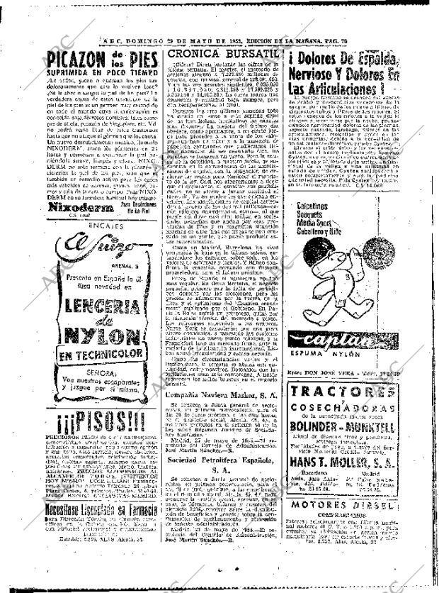 ABC MADRID 29-05-1955 página 70