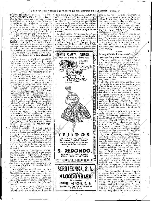 ABC SEVILLA 29-05-1955 página 16