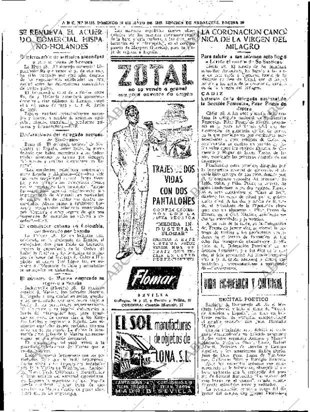 ABC SEVILLA 29-05-1955 página 20