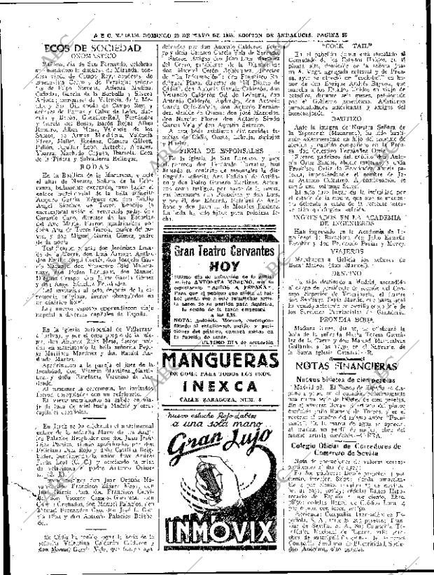 ABC SEVILLA 29-05-1955 página 28