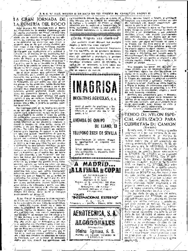 ABC SEVILLA 31-05-1955 página 22