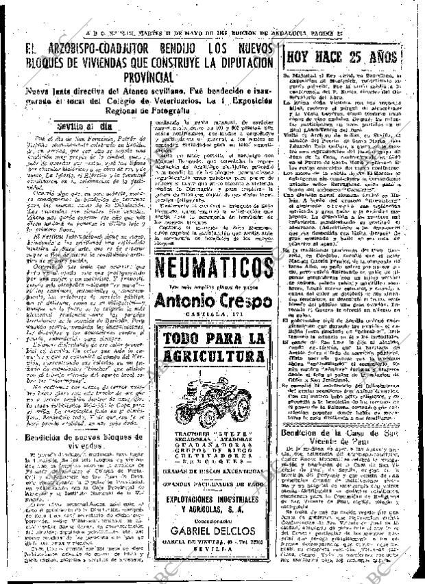 ABC SEVILLA 31-05-1955 página 25