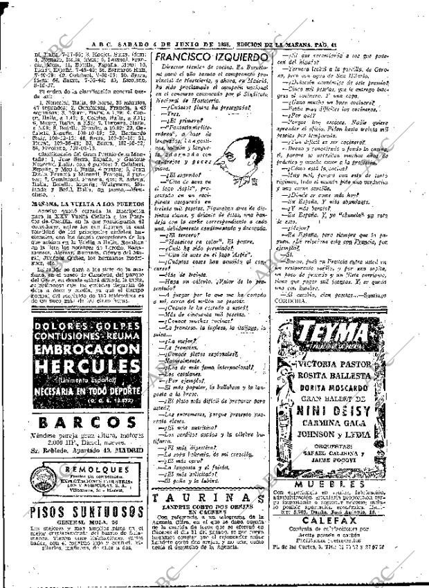 ABC MADRID 04-06-1955 página 41