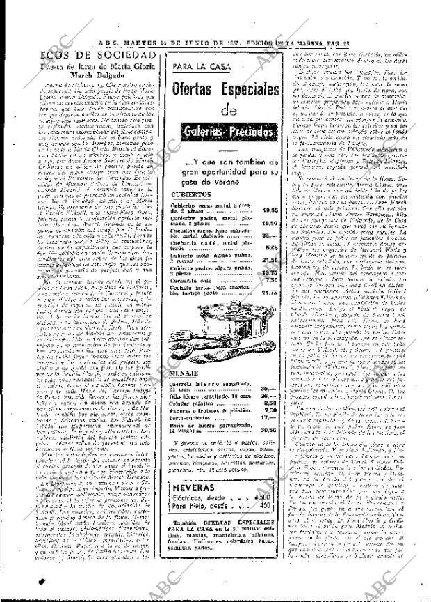 ABC MADRID 14-06-1955 página 25
