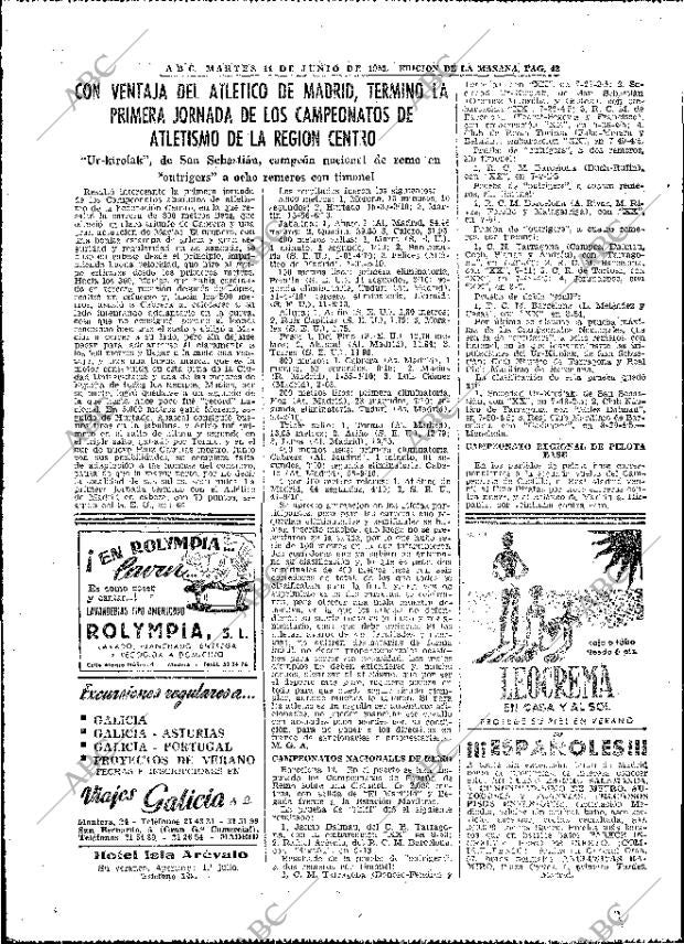 ABC MADRID 14-06-1955 página 42
