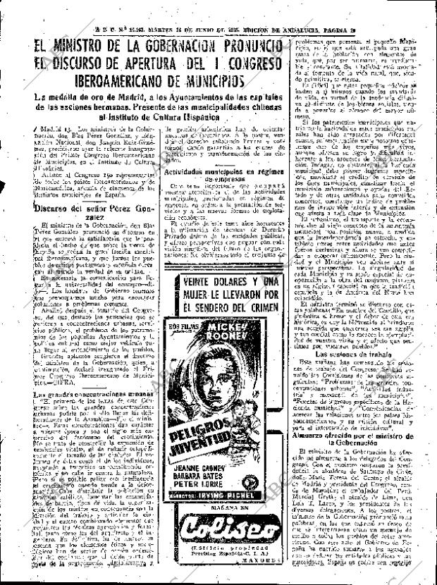 ABC SEVILLA 14-06-1955 página 19