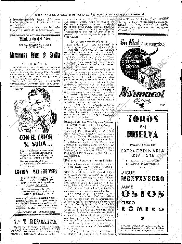 ABC SEVILLA 14-06-1955 página 20