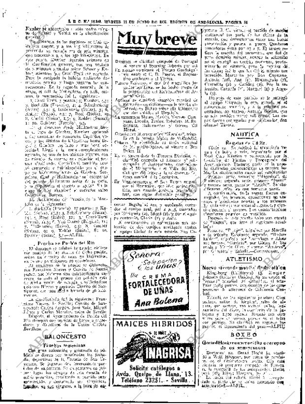 ABC SEVILLA 14-06-1955 página 35