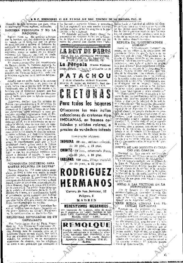 ABC MADRID 15-06-1955 página 38
