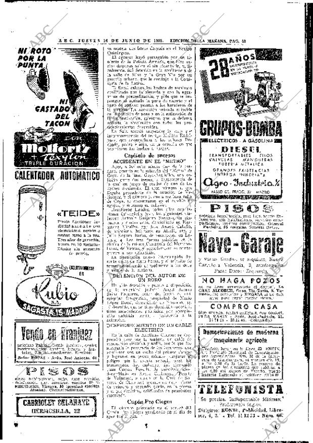 ABC MADRID 16-06-1955 página 40