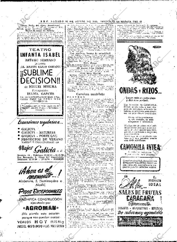ABC MADRID 18-06-1955 página 40