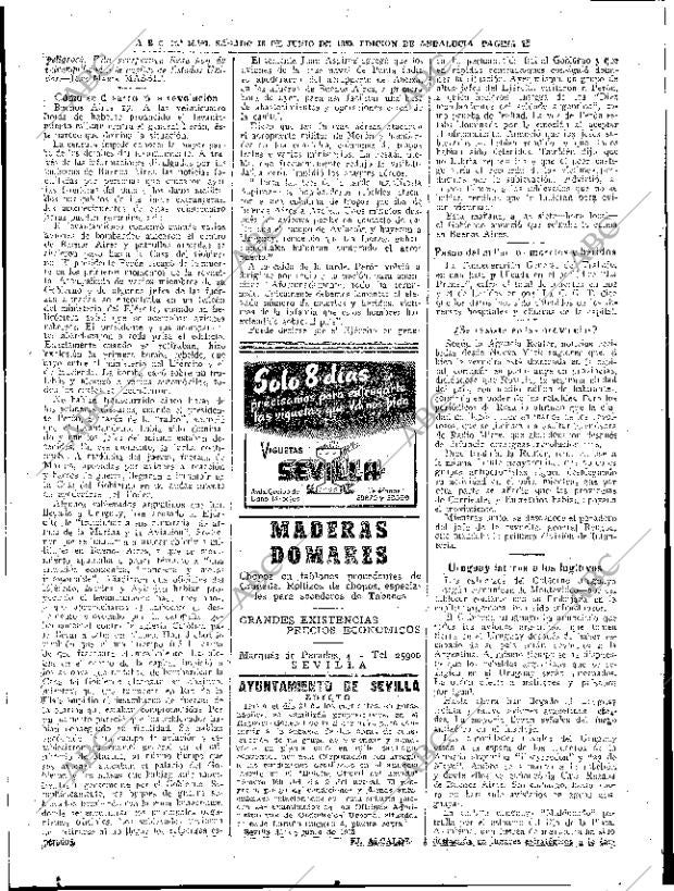 ABC SEVILLA 18-06-1955 página 14