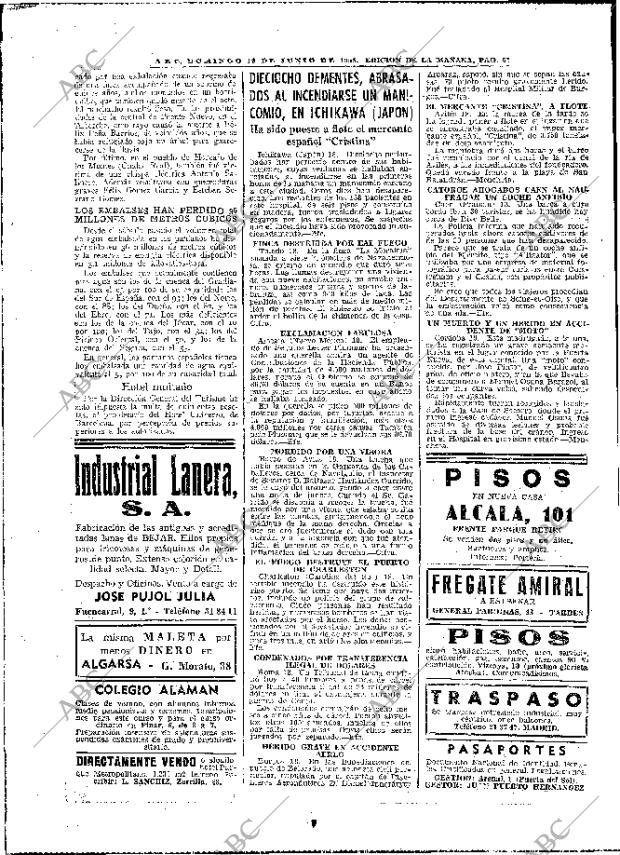 ABC MADRID 19-06-1955 página 62