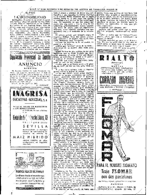 ABC SEVILLA 19-06-1955 página 18