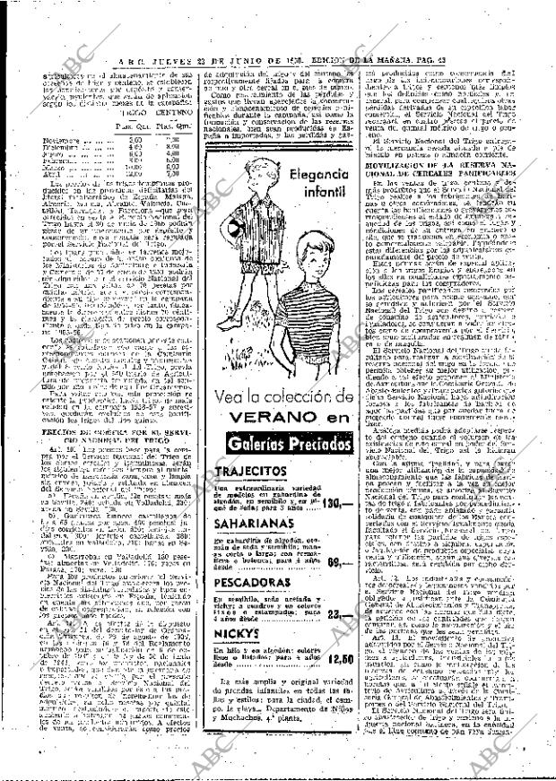 ABC MADRID 23-06-1955 página 43